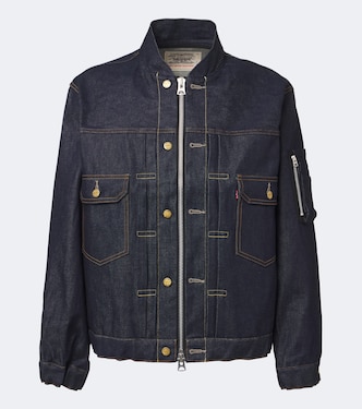 Denim bomber jacket | Sacai
