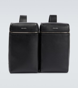 Convertible leather backpack | Prada