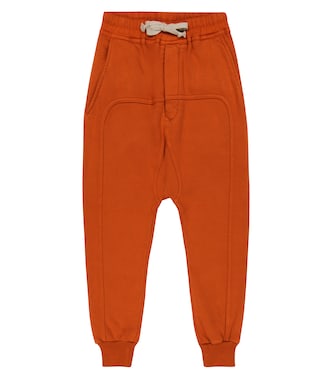 Cotton jersey sweatpants | Rick Owens Kids