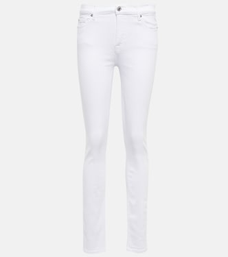 HW Skinny mid-rise slim jeans | 7 For All Mankind