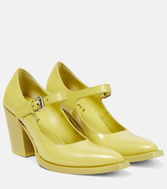 Cedro leather pumps | Prada