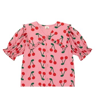 Cerise cotton shirt | Jellymallow