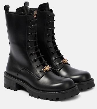 Botas con cordones Vagabond de piel | Versace