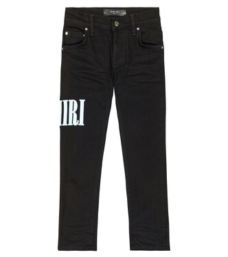 Logo slim jeans | Amiri Kids