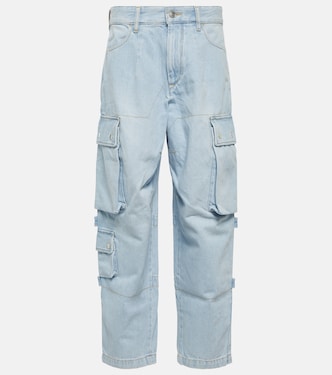 Pantalon cargo Elore en jean | Isabel Marant