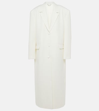 Single-breasted wool coat | Magda Butrym