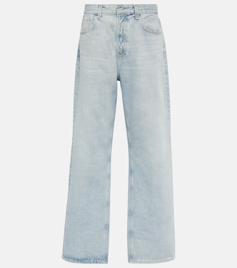 X EmRata Mid-Rise Jeans Clove | AG Jeans
