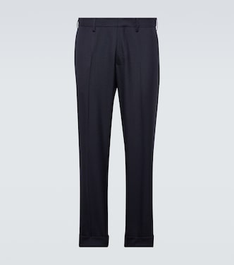 Wool straight pants | Dries Van Noten
