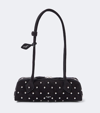 Bolso Le Teckel Small de ante con tachuelas | Alaïa