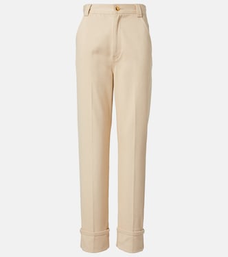 Garey high-rise straight jeans | Loro Piana