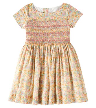 Duchesse cotton dress | Bonpoint