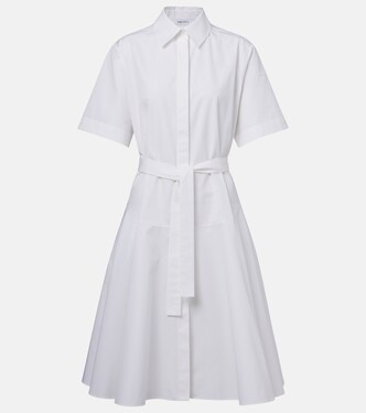 Cotton poplin shirt dress | McQueen