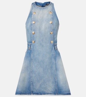 Denim minidress | Balmain