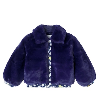 Denim-trimmed bomber jacket | Stella McCartney Kids