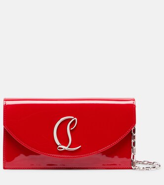 Loubi54 patent leather clutch | Christian Louboutin
