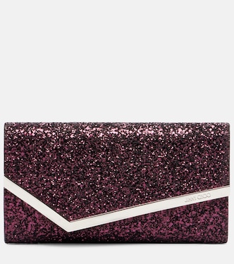 Emmie glitter clutch | Jimmy Choo