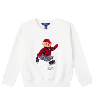 Polo Bear cotton-blend fleece sweatshirt | Polo Ralph Lauren Kids