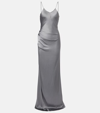 Cami satin gown | Victoria Beckham