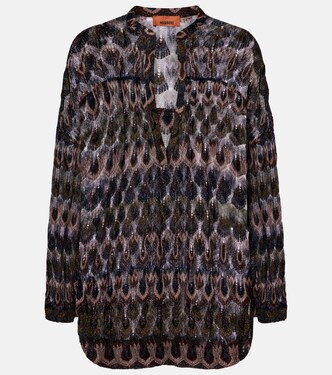 Lamé blouse | Missoni