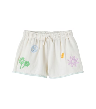 Annabella embroidered cotton shorts | Molo