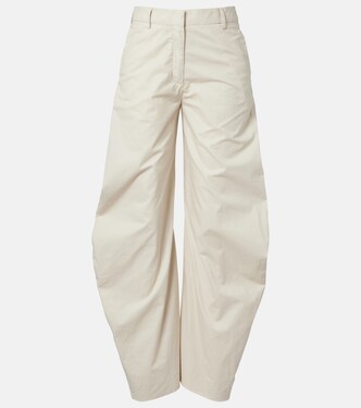 Patty cotton barrel-leg pants | Acne Studios