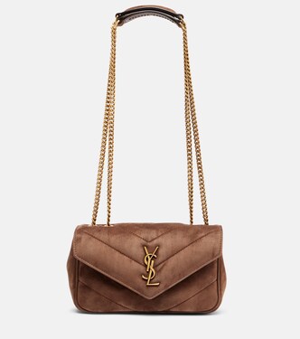 Lou Lou suede shoulder bag | Saint Laurent