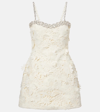 Sophie embellished lace minidress | Leo Lin