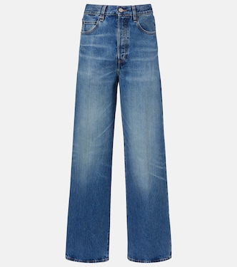 The Collegiate wide-leg jeans | Frame