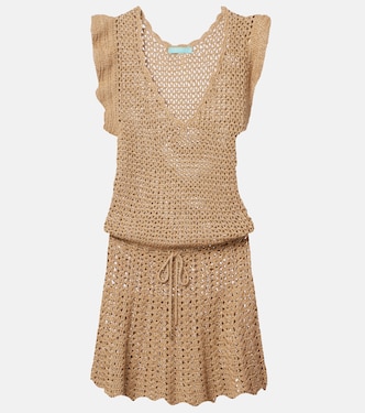 Minikleid Annalise aus gehäkeltem Lamé | Melissa Odabash