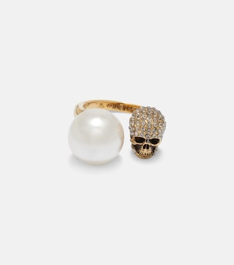 Bague Skull à ornements | McQueen