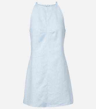 Antigua linen minidress | Asceno