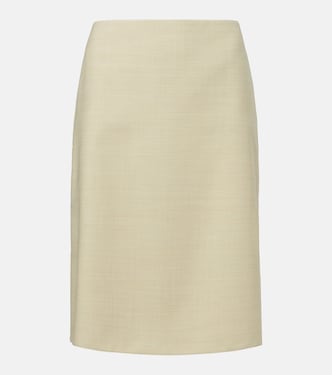 Lunas wool midi skirt | Calvin Klein Collection