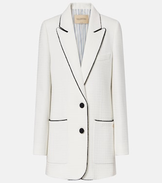 Chaqueta de tweed de algodón | Valentino