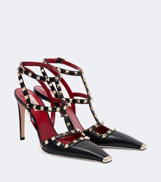 Pumps Rockstud aus Leder | Valentino Garavani