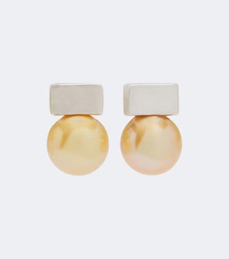 Ohrringe aus Sterlingsilber mit Perlen | Phoebe Philo