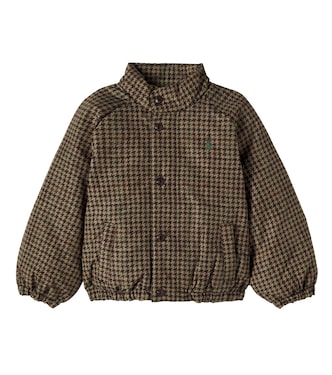 Veste doudoune à motif pied-de-poule | Polo Ralph Lauren Kids