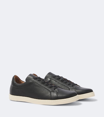 Jack III croc-effect leather sneakers | George Cleverley