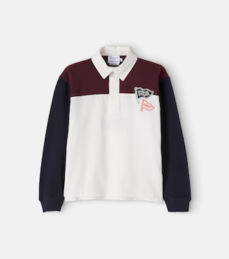 x Maison Kitsuné Mederic piqué polo shirt | Bonpoint
