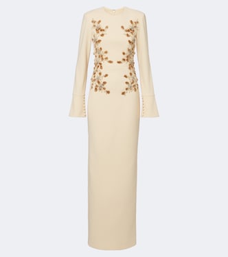 Lulee embellished floral gown | Rebecca Vallance