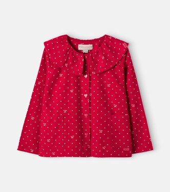 Magot polka-dot denim jacket | Konges Sløjd