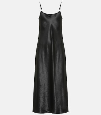 Robe midi en satin | Vince