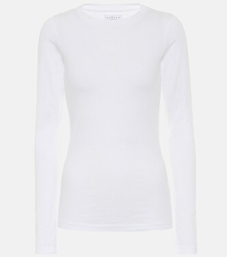 Zofina cotton jersey top | Velvet