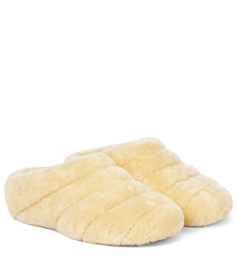 Slippers Rondo aus Shearling | Proenza Schouler