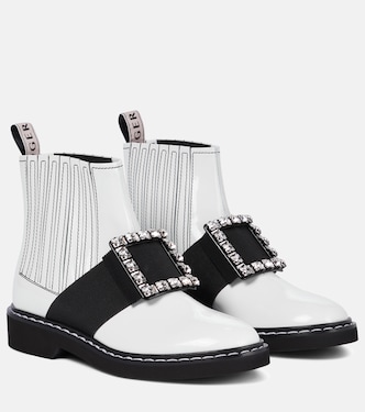 Chelsea Boots Viv‘ Rangers aus Leder | Roger Vivier