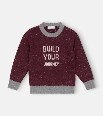 Wool and cashmere-blend sweater | Brunello Cucinelli Kids