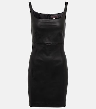 Vestido corto Vanessa de piel | Stouls