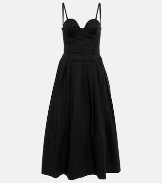 Robe midi en coton mélangé | Proenza Schouler