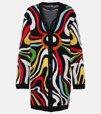 x Fusalp intarsia wool cardigan | Pucci