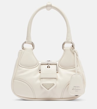 Moon Small leather shoulder bag | Prada