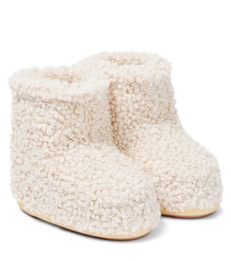 Icon Low faux shearling snow boots | Moon Boot Kids
